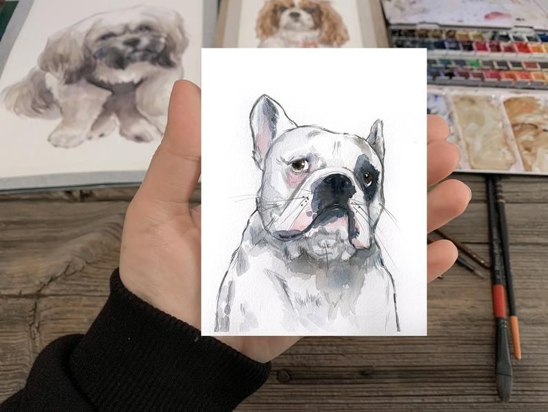Get your hands on pet portrait artists